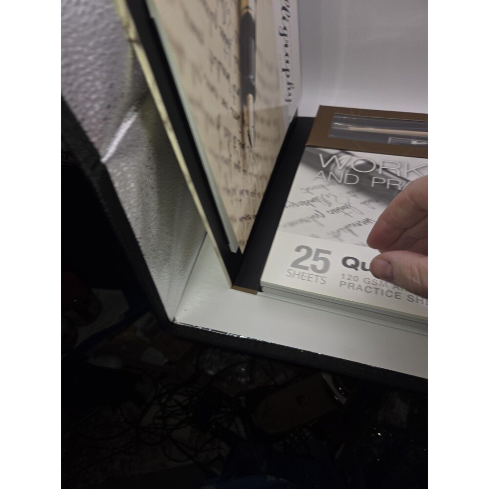 SpiceBox Masterclass Calligraphy Writing Set Instruction Guide Pens and Ink New - Picture 8 of 14